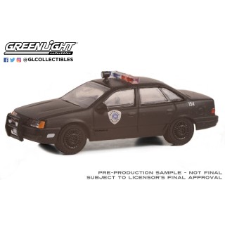 Ford Taurus 1986 "Robocop" Detroit Police 1986 Weathered 1:64