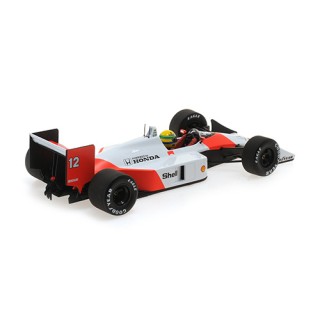 McLaren Honda MP4/4 F1 1988 World Champion Ayrton Senna 1:18