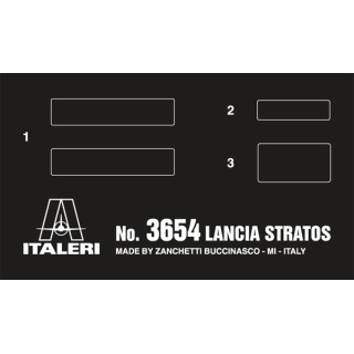 Lancia Stratos HF 1974 Kit 1:24