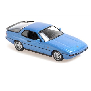 Porsche 924 1984 Blue Metallic 1:43