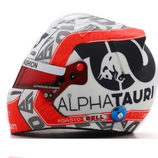 Pierre Gasly Casco Bell Helmet F1 2022 Alpha Tauri Team 1:5