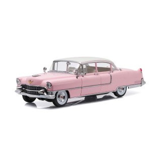 Cadillac Fleetwood 1955 Series 60 pink - white roof 1:18