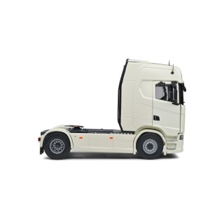 Scania S580 Highline 2021 Trattore Stradale Bianco 1:24