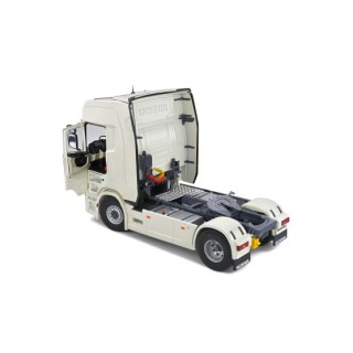 Scania S580 Highline 2021 Trattore Stradale Bianco 1:24