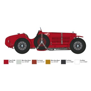 Alfa Romeo 8C 2300 1931-1933 Roadster Kit 1:12