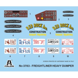 Freightliner Heavy Dumper Truck Kit 1:24