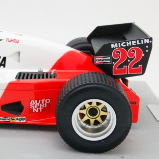 Alfa Romeo 183T F1 GP di Germania 1983 22 Andrea De Cesaris 1:18