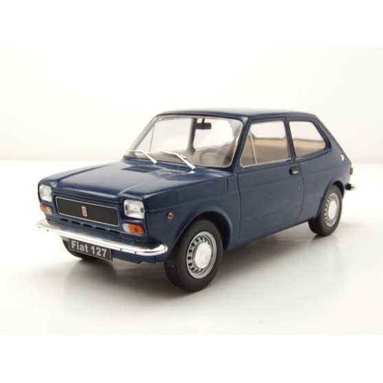 Fiat 127 anno 1971 Blu 1:24