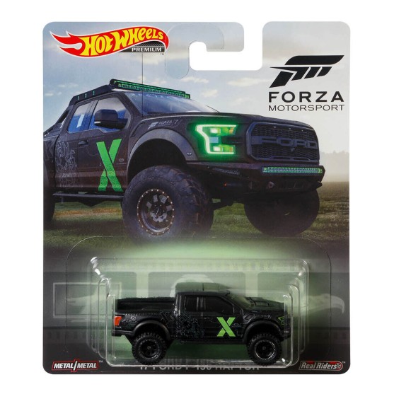 Ford F-150 Raptor "Forza Motorsport" Hotwheels 1:64