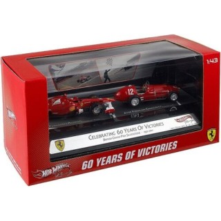 Ferrari F150 Italia Fernando Alonso + Ferrari 375 F1 Josè Froilan Gonzalez "60 Years of Victories" 1:43
