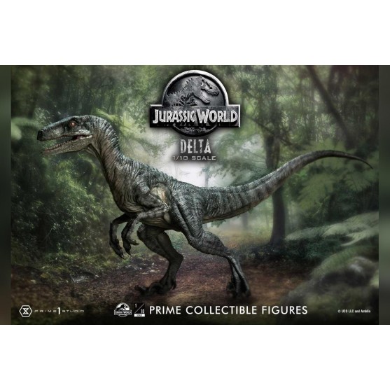 Jurassic World Delta Prime Coll Statue 1:10