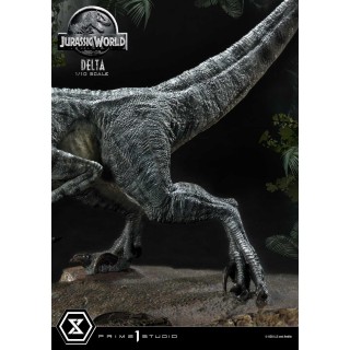 Jurassic World Delta Prime Coll Statue 1:10