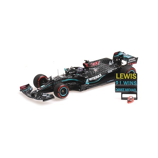 Mercedes-AMG F1 W11 EQ Performance Winner Eiffel Gp 2020 91th Lewis Hamilton 1:43