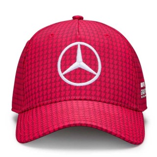 Lewis Hamilton Mercedes AMG F1 2023 Team Baseball Cap Red