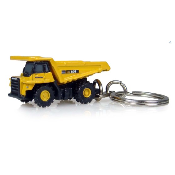 Komatsu HD 605 Metal Keychain