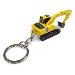 Komatsu PC210 LC11 Excavator Metal Keychain