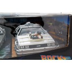 DeLorean "Back to the Future" 1983 gift box including part I, II & III 1:24
