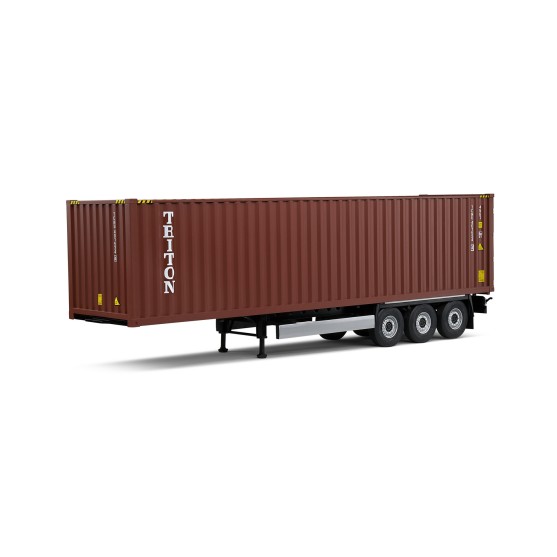 Semirimorchio Container 40Ft Triton 1:24