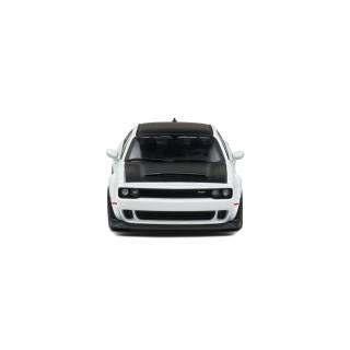 Dodge Challenger SRT Demon V8 6.2L 2018 White - Black 1:43