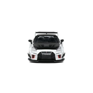 Nissan GT-R (R35) Liberty Walk Body Kit 2020 White - Black 1:43