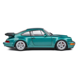 Porsche 911 (964) Turbo 1991 Wimbledon Green Metallic 1:18