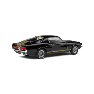 Ford Mustang Shelby GT500 1967 Black - Gold 1:18
