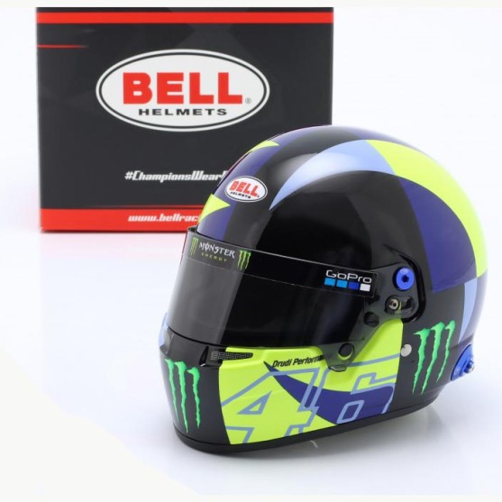Valentino Rossi GT World Challenge 2022 Audi R8 LMS GT3 Bell Helmets 1:2