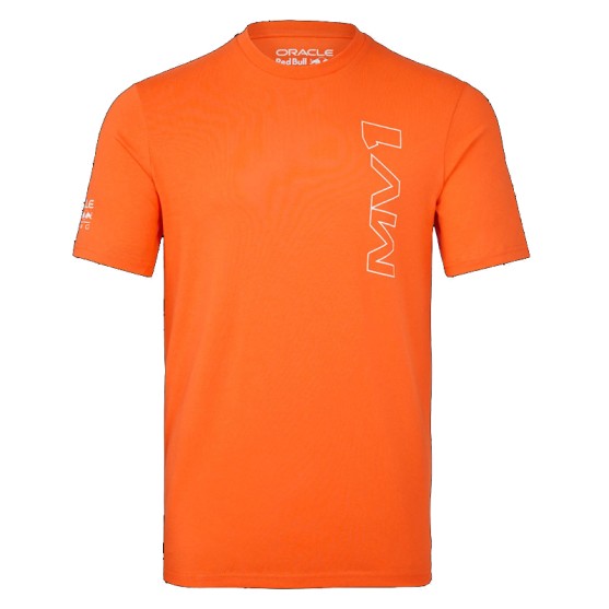 Red Bull Racing 2023 T-shirt Max Verstappen MV1 Orange Unisex