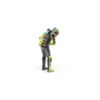 Valentino Rossi VR46 Figurina Final Race Valencia 2021 Moto Gp 1:18