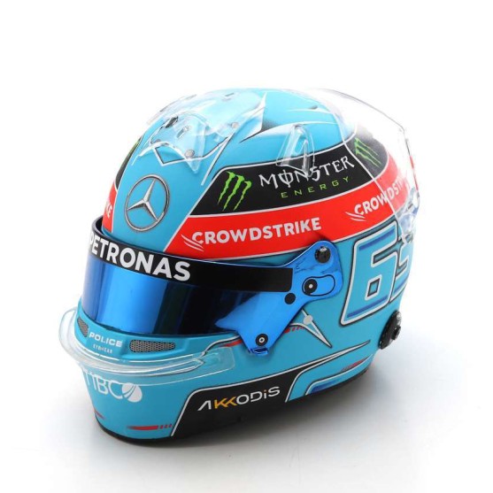 George Russell Bell Helmet Mercedes-AMG W13E Brazilian GP 2022 1:5