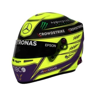 Lewis Hamilton Casco Bell Helmet F1 2022 Mercedes Amg Petronas 1:2