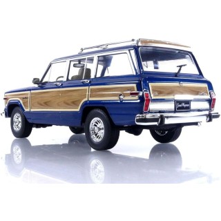 Jeep Grand Wagoner 1981 Blue 1:18