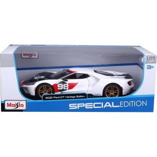 Ford GT 2021 Heritage Edition 1:18