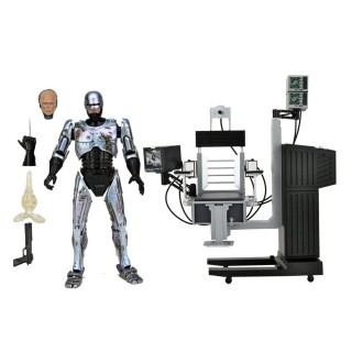 Robocop Ultimate Battle Damaged with Chair Action Figure 18 cm