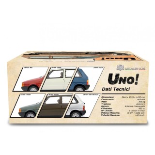 Fiat Uno 45 1983 Blu 1:18