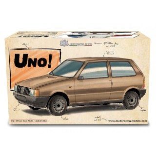Fiat Uno 45 1983 Marrone 1:18