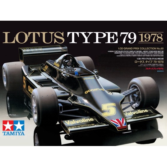 Lotus 79 Ford Cosworth DFV F1 1978 Kit 1:20