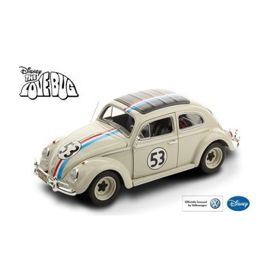 Volkswagen Beetle Herbie "The Love Bug" Hotwheels Elite 1:18