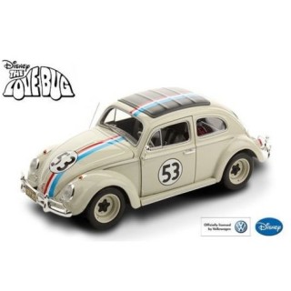 Volkswagen Beetle Herbie "The Love Bug" Hotwheels Elite 1:18