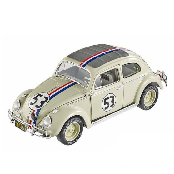 Volkswagen Beetle Herbie "Goes To Montecarlo" Hotwheels Elite 1:18