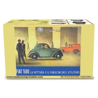 Fiat 500 A "Topolino" Trasformabile 1936 Beige 1:18