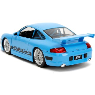 Porsche 996 GT3 RS "Fast & Furious" blue 1:24