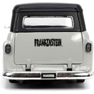 Chevrolet Suburban 1957 "Frankenstein" silver 1:24