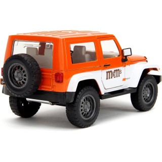 Jeep Wrangler 2007 M&Ms Orange 1:24