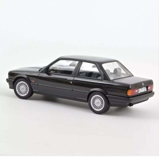 BMW 325i 1988 Noir métallisé 1:18