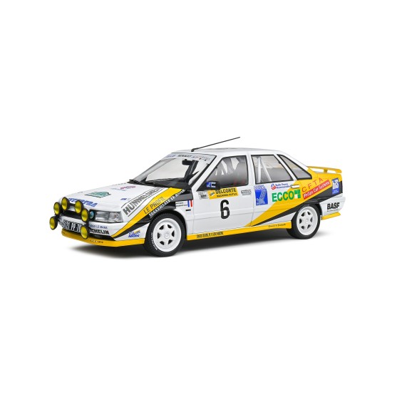 Renault 21 Turbo 3rd Rallye Charlemagne 1991 Michel Rats - Gérard Bourdaud 1:18