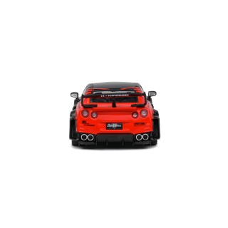 Nissan GT-R (R35) Liberty Walk Body Kit 2020 Black - Red 1:43
