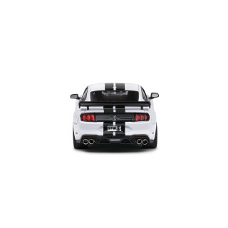 Ford Shelby Mustang GT500 Fast Track 2020 White - Black stripes 1:43