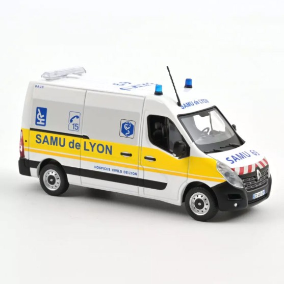 Renault Master 2014 Ambulance SAMU de Lyon 1:43