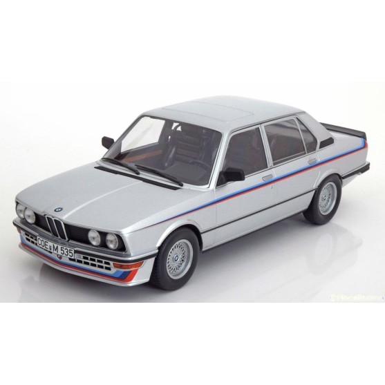BMW M535i E12 1981 Siver metallic 1:18